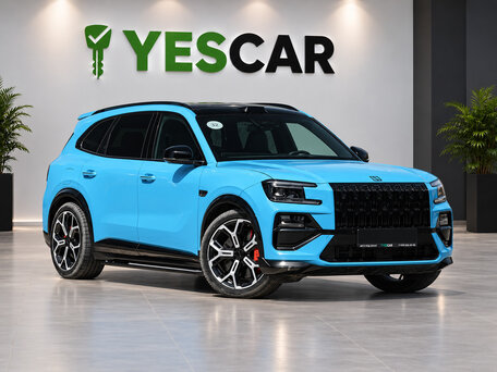 2026 Zeekr 8X Dawn, голубой, 11800000 рублей, вид 3