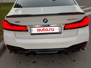 2021 BMW 5 серии 530d xDrive VII (G30/G31/G38) Рестайлинг, белый, 6700000 рублей, вид 5