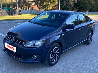 2015 Volkswagen Polo V, синий, 780000 рублей, вид 1