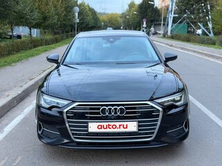 2021 Audi A6 45 TFSI V (C8), чёрный, 2990000 рублей, вид 3