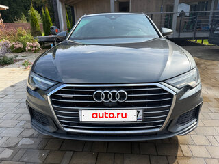 2021 Audi A6 45 TFSI V (C8), серый, 4150000 рублей, вид 2