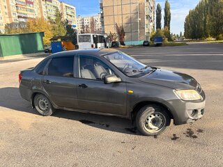 2013 Lada (ВАЗ) Granta I, серебристый, 230000 рублей, вид 3