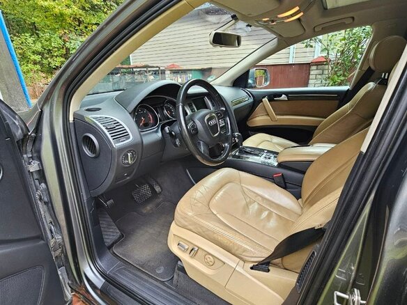 2010 Audi Q7 I (4L) Рестайлинг, серый, 2600000 рублей - вид 6