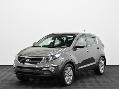 2013 Kia Sportage III, серый, 1149000 рублей, вид 3