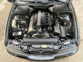 2002 BMW 5 серии 525i IV (E39) Рестайлинг, чёрный, 1100000 рублей, вид 2