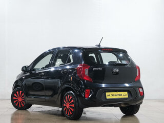 2017 Kia Picanto II Рестайлинг, чёрный, 1299000 рублей, вид 4