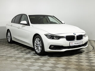 2017 BMW 3 серии 320i xDrive VI (F3x) Рестайлинг, белый, 2399777 рублей, вид 3
