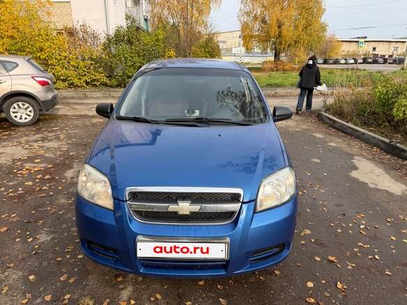 2008 Chevrolet Aveo I Рестайлинг, синий, 350000 рублей