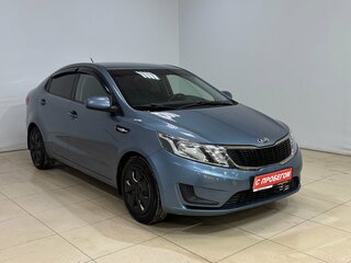 2014 Kia Rio III, голубой, 775000 рублей, вид 3