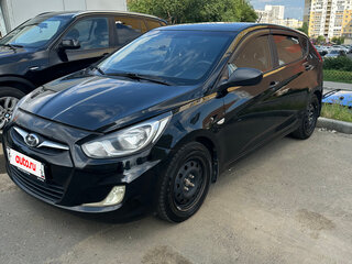 2011 Hyundai Solaris I, чёрный, 520000 рублей, вид 1