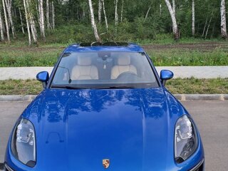 2018 Porsche Macan I, синий, 3500000 рублей, вид 2