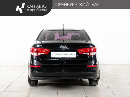 2015 Kia Rio III, чёрный, 794000 рублей, вид 4