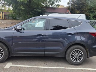 2016 Hyundai Santa Fe III Рестайлинг, синий, 1590000 рублей, вид 4