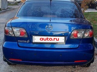 2005 Mazda 6 I (GG) Рестайлинг, синий, 450000 рублей, вид 3