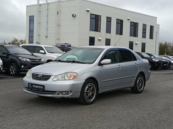 2006 Toyota Corolla IX (E120, E130) Рестайлинг, серебристый, 588600 рублей