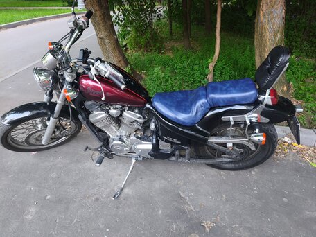 1991 Honda Steed 600, чёрный, 330000 рублей, вид 1