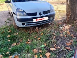 2002 Renault Symbol I Рестайлинг, серый, 160000 рублей, вид 1