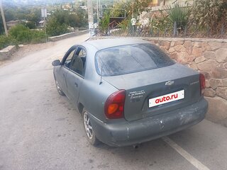 2007 Chevrolet Lanos I, серебристый, 140000 рублей, вид 3
