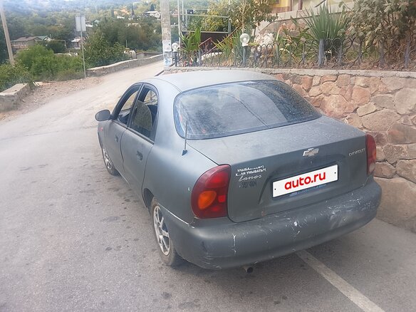 2007 Chevrolet Lanos I, серебристый, 140000 рублей - вид 2