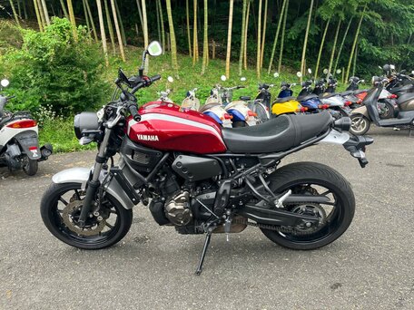 2019 Yamaha XSR700, красный, 615000 рублей, вид 1