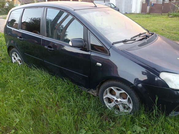 2007 Ford C-MAX I Рестайлинг, синий - вид 2