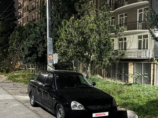 2008 Lada (ВАЗ) Priora I, чёрный, 260000 рублей, вид 3