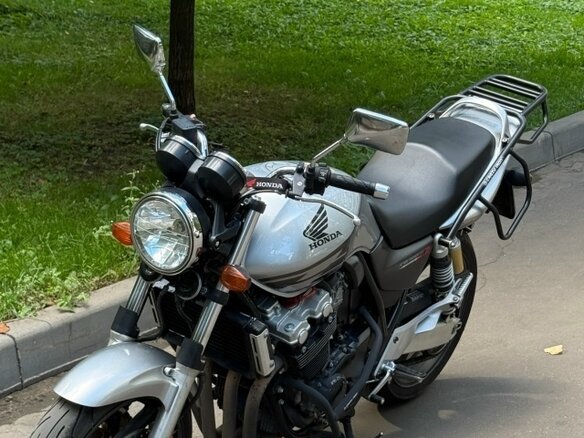 2004 Honda CB 400 Super Four, серебристый, 350000 рублей - вид 10