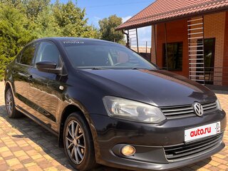 2011 Volkswagen Polo V, чёрный, 685000 рублей, вид 2