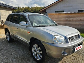 2004 Hyundai Santa Fe I, серебристый, 640000 рублей, вид 3