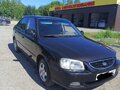 2007 Hyundai Accent ТагАЗ II, чёрный, 299999 рублей - вид 2
