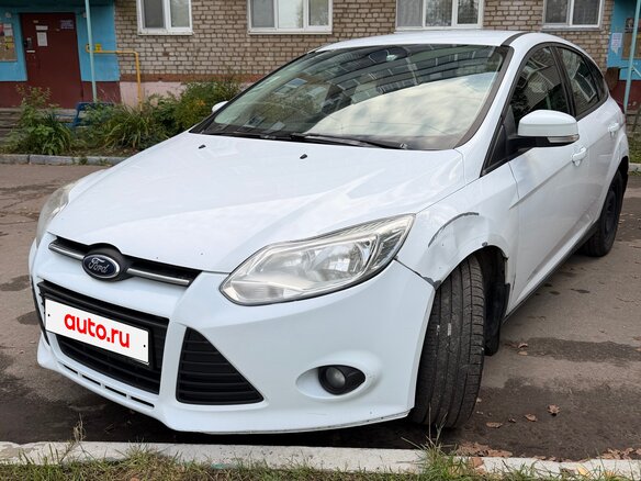 2014 Ford Focus III, белый, 600000 рублей