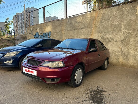 2010 Daewoo Nexia I Рестайлинг, красный