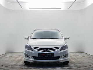 2016 Hyundai Solaris I Рестайлинг, белый, 798000 рублей, вид 2