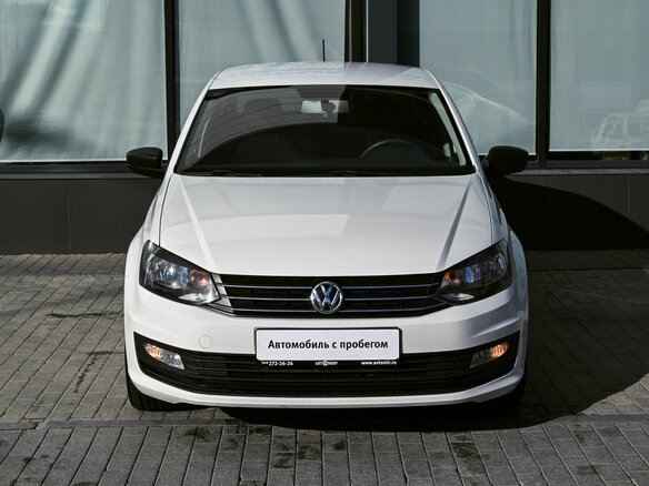 2019 Volkswagen Polo V Рестайлинг, белый, 1075000 рублей - вид 6