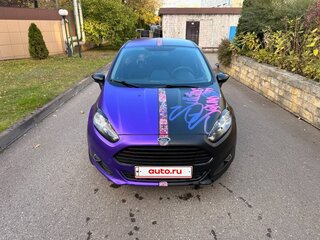 2017 Ford Fiesta Mk6 Рестайлинг, красный, 890000 рублей, вид 2