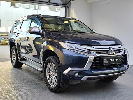 2018 Mitsubishi Pajero Sport III, синий, 3350000 рублей, вид 3