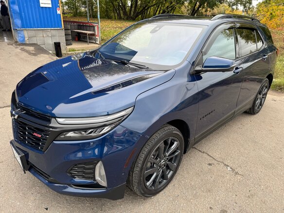 2022 Chevrolet Equinox III Рестайлинг, синий, 2150000 рублей - вид 7