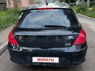 2008 Peugeot 308 I, чёрный, 250000 рублей, вид 3
