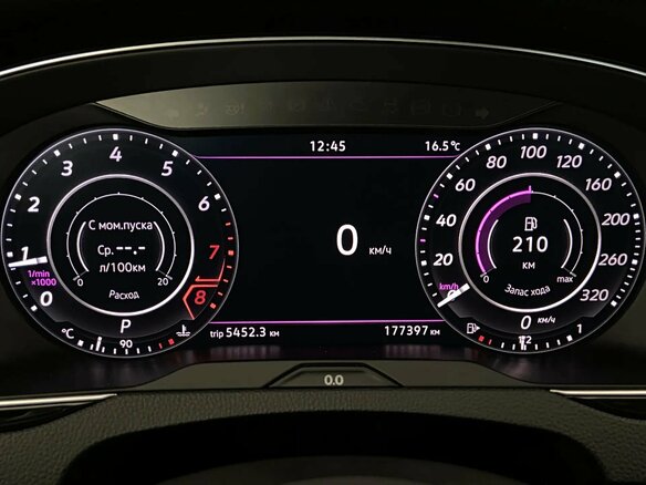 2018 Volkswagen Passat B8, чёрный - вид 9