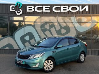 2011 Kia Rio III, зелёный, 790000 рублей, вид 1
