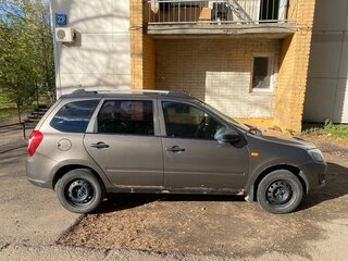 2014 Lada (ВАЗ) Kalina II, коричневый, 260000 рублей, вид 2
