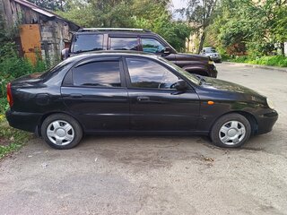 2009 Chevrolet Lanos I, чёрный, 180000 рублей, вид 3