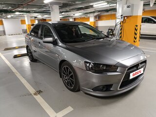 2012 Mitsubishi Lancer X Рестайлинг, серый, 560000 рублей, вид 4