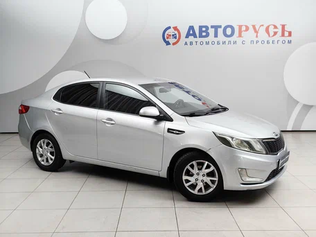 2014 Kia Rio III, серебристый, 737000 рублей, вид 1