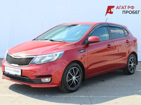 2017 Kia Rio III Рестайлинг, красный, 1050000 рублей, вид 1