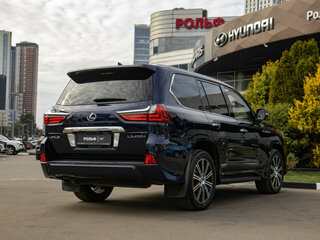 2017 Lexus LX 450d III Рестайлинг 2, синий, 5288000 рублей, вид 4