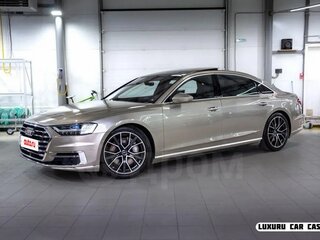 2018 Audi A8 Long 55 TFSI IV (D5), серый, 5850000 рублей, вид 1