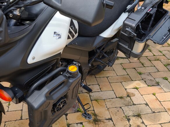 2012 Suzuki V-Strom DL 650, белый - вид 5