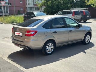 2021 Lada (ВАЗ) Granta I Рестайлинг, серый, 565000 рублей, вид 3