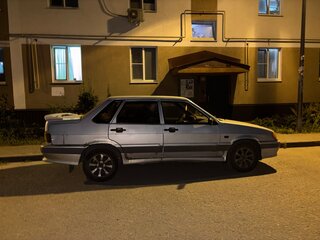 2005 Lada (ВАЗ) 2115, серебристый, 70000 рублей, вид 3